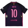 Barcelona Messi 10 2016-17 Retro Vieras - Jalkapallo Pelipaidat (S/S)