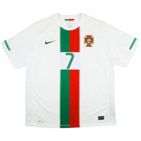 Portugali Ronaldo 7 2010 Retro Vieras - Jalkapallo Pelipaidat (S/S)