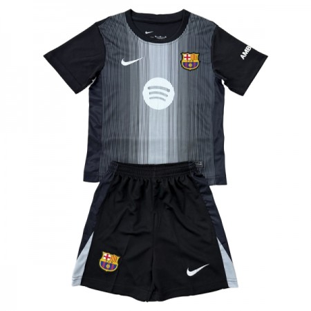FC Barcelona Maalivahti Lasten Musta 2025-26 - Jalkapallo Pelipaidat (S/S) FC Barcelona Maalivahti Lasten Musta 2025-26 - Jalkapallo Pelipaidat (S/S)