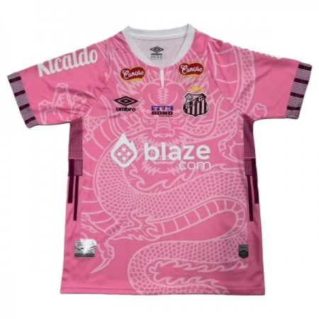 Santos FC Dragon Pinkki 2025-26 - Jalkapallo Pelipaidat (S/S) Santos FC Dragon Pinkki 2025-26 - Jalkapallo Pelipaidat (S/S)