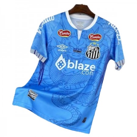 Santos FC Dragon Sininen 2025-26 - Jalkapallo Pelipaidat (S/S) Santos FC Dragon Sininen 2025-26 - Jalkapallo Pelipaidat (S/S)