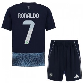 Al Nassr Ronaldo 7 Lasten Vieras 2025-26 - Jalkapallo Pelipaidat (S/S)