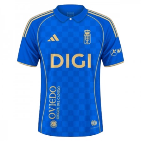 Real Oviedo Koti 2025-26 - Jalkapallo Pelipaidat (S/S)
