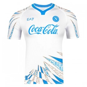 SSC Napoli Pre-Match Valkoinen 2025-26 - Jalkapallo Pelipaidat (S/S)