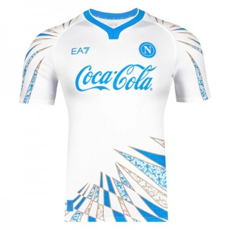 SSC Napoli Pre-Match Valkoinen 2025-26 - Jalkapallo Pelipaidat (S/S) SSC Napoli Pre-Match Valkoinen 2025-26 - Jalkapallo Pelipaidat (S/S)