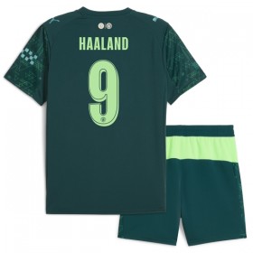 Manchester City Haaland 9 EA Sport Lasten Neljäs 2025-26 - Jalkapallo Pelipaidat (S/S)