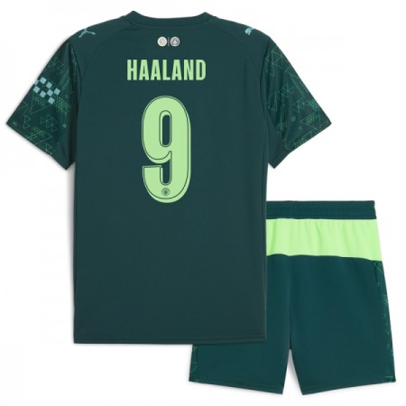 Manchester City Haaland 9 EA Sport Lasten Neljäs 2025-26 - Jalkapallo Pelipaidat (S/S)