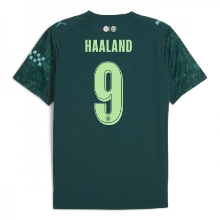 Manchester City Haaland 9 EA Sport Neljäs 2025-26 - Jalkapallo Pelipaidat (S/S)