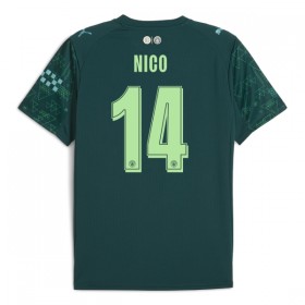 Manchester City Nico 14 EA Sport Neljäs 2025-26 - Jalkapallo Pelipaidat (S/S)