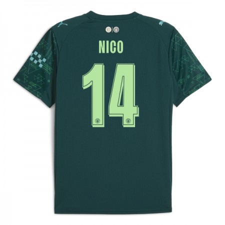 Manchester City Nico 14 EA Sport Neljäs 2025-26 - Jalkapallo Pelipaidat (S/S) Manchester City Nico 14 EA Sport Neljäs 2025-26 - Jalkapallo Pelipaidat (S/S)