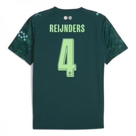 Manchester City Reijnders 4 EA Sport Neljäs 2025-26 - Jalkapallo Pelipaidat (S/S) Manchester City Reijnders 4 EA Sport Neljäs 2025-26 - Jalkapallo Pelipaidat (S/S)