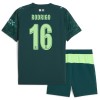 Manchester City Rodrigo 16 EA Sport Lasten Neljäs 2025-26 - Jalkapallo Pelipaidat (S/S) Manchester City Rodrigo 16 EA Sport Lasten Neljäs 2025-26 - Jalkapallo Pelipaidat (S/S)