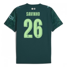 Manchester City Savinho 26 EA Sport Neljäs 2025-26 - Jalkapallo Pelipaidat (S/S)