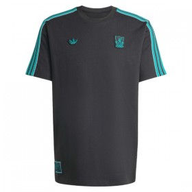 Liverpool Terrace Icons Musta 2025-26 - Jalkapallo Pelipaidat (S/S)
