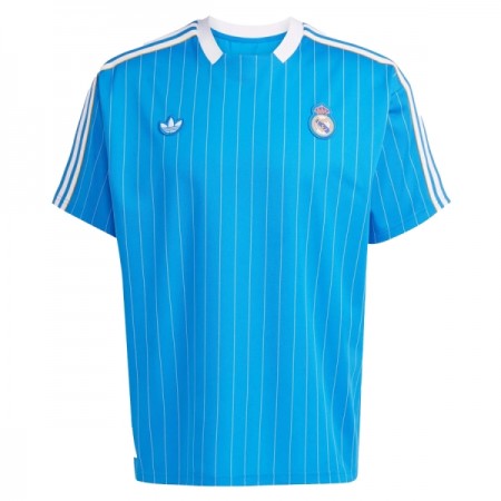 Real Madrid Terrace Icons Sininen 2025-26 - Jalkapallo Pelipaidat (S/S)