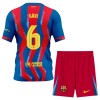 FC Barcelona Gavi 6 Lasten Neljäs 2025-26 - Jalkapallo Pelipaidat (S/S)