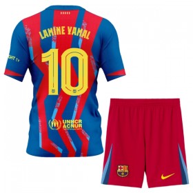 FC Barcelona Lamine Yamal 10 Lasten Neljäs 2025-26 - Jalkapallo Pelipaidat (S/S)