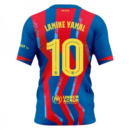 FC Barcelona Lamine Yamal 10 Neljäs 2025-26 - Jalkapallo Pelipaidat (S/S)