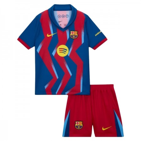 FC Barcelona Lasten Neljäs 2025-26 - Jalkapallo Pelipaidat (S/S)