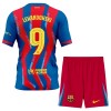 FC Barcelona Lewandowski 9 Lasten Neljäs 2025-26 - Jalkapallo Pelipaidat (S/S)