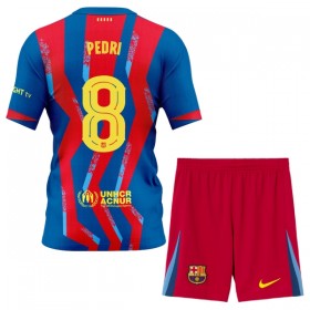 FC Barcelona Pedri 8 Lasten Neljäs 2025-26 - Jalkapallo Pelipaidat (S/S)