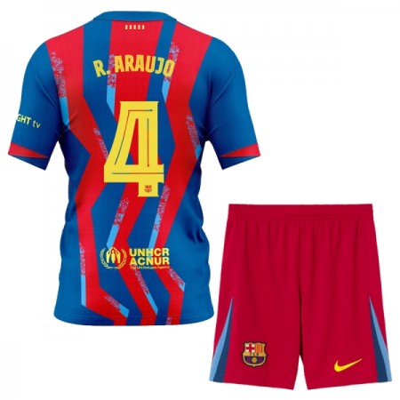 FC Barcelona R. Araujo 4 Lasten Neljäs 2025-26 - Jalkapallo Pelipaidat (S/S) FC Barcelona R. Araujo 4 Lasten Neljäs 2025-26 - Jalkapallo Pelipaidat (S/S)