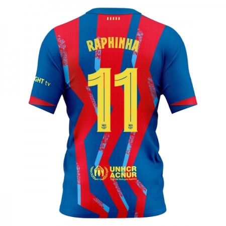 FC Barcelona Raphinha 11 Neljäs 2025-26 - Jalkapallo Pelipaidat (S/S)
