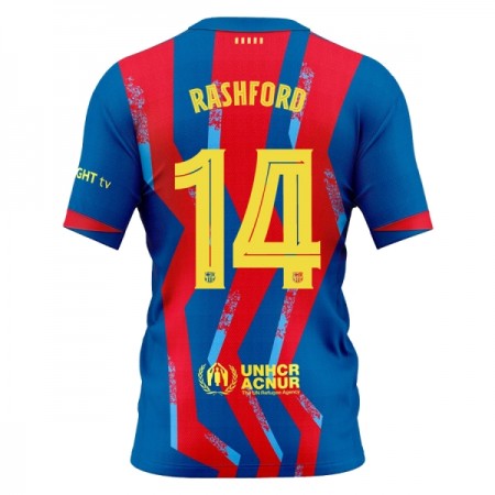 FC Barcelona Rashford 14 Neljäs 2025-26 - Jalkapallo Pelipaidat (S/S)