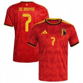 Belgia De Bruyne 7 Koti Mm-Kisat 2026 - Jalkapallo Pelipaidat (S/S)