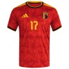 Belgia De Ketelaere 17 Koti Mm-Kisat 2026 - Jalkapallo Pelipaidat (S/S)