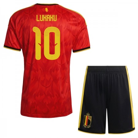 Belgia Lukaku 10 Lasten Koti Mm-Kisat 2026 - Jalkapallo Pelipaidat (S/S) Belgia Lukaku 10 Lasten Koti Mm-Kisat 2026 - Jalkapallo Pelipaidat (S/S)