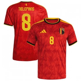 Belgia Tielemans 8 Koti Mm-Kisat 2026 - Jalkapallo Pelipaidat (S/S)