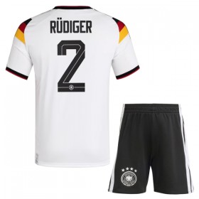 Saksa Rudiger 2 Lasten Koti Mm-Kisat 2026 - Jalkapallo Pelipaidat (S/S)