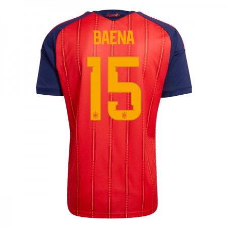 Espanja Baena 15 Koti Mm-Kisat 2026 - Jalkapallo Pelipaidat (S/S)