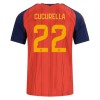 Espanja Cucurella 22 Koti Mm-Kisat 2026 - Jalkapallo Pelipaidat (S/S)