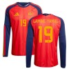Espanja Lamine Yamal 19 Koti Mm-Kisat 2026 - Jalkapallo Pelipaidat (L/S)