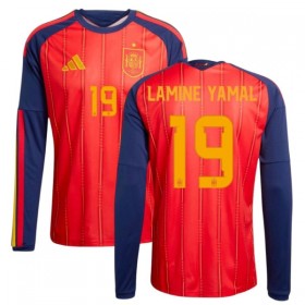 Espanja Lamine Yamal 19 Koti Mm-Kisat 2026 - Jalkapallo Pelipaidat (L/S)