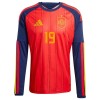 Espanja Lamine Yamal 19 Koti Mm-Kisat 2026 - Jalkapallo Pelipaidat (L/S)