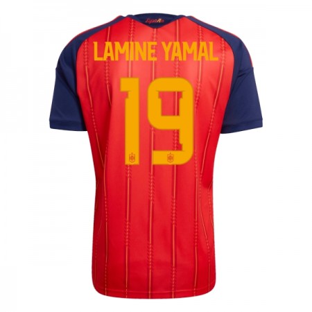 Espanja Lamine Yamal 19 Koti Mm-Kisat 2026 - Jalkapallo Pelipaidat (S/S) Espanja Lamine Yamal 19 Koti Mm-Kisat 2026 - Jalkapallo Pelipaidat (S/S)