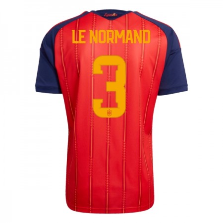 Espanja Le Normand 3 Koti Mm-Kisat 2026 - Jalkapallo Pelipaidat (S/S) Espanja Le Normand 3 Koti Mm-Kisat 2026 - Jalkapallo Pelipaidat (S/S)