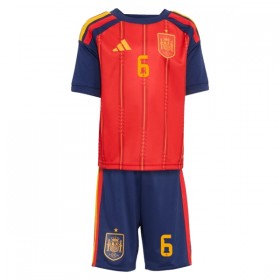Espanja Merino 6 Lasten Koti Mm-Kisat 2026 - Jalkapallo Pelipaidat (S/S)