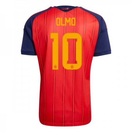 Espanja Olmo 10 Koti Mm-Kisat 2026 - Jalkapallo Pelipaidat (S/S) Espanja Olmo 10 Koti Mm-Kisat 2026 - Jalkapallo Pelipaidat (S/S)