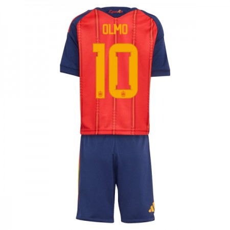 Espanja Olmo 10 Lasten Koti Mm-Kisat 2026 - Jalkapallo Pelipaidat (S/S) Espanja Olmo 10 Lasten Koti Mm-Kisat 2026 - Jalkapallo Pelipaidat (S/S)