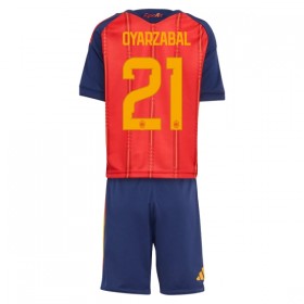 Espanja OYARZABAL 21 Lasten Koti Mm-Kisat 2026 - Jalkapallo Pelipaidat (S/S)