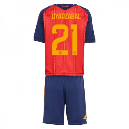Espanja OYARZABAL 21 Lasten Koti Mm-Kisat 2026 - Jalkapallo Pelipaidat (S/S) Espanja OYARZABAL 21 Lasten Koti Mm-Kisat 2026 - Jalkapallo Pelipaidat (S/S)