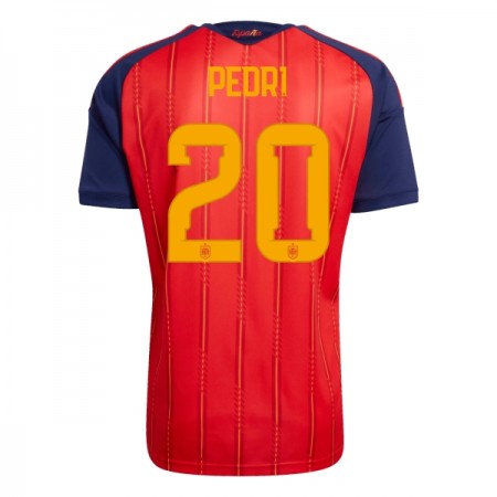 Espanja Pedri 20 Koti Mm-Kisat 2026 - Jalkapallo Pelipaidat (S/S) Espanja Pedri 20 Koti Mm-Kisat 2026 - Jalkapallo Pelipaidat (S/S)
