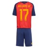 Espanja Williams JR 17 Lasten Koti Mm-Kisat 2026 - Jalkapallo Pelipaidat (S/S)