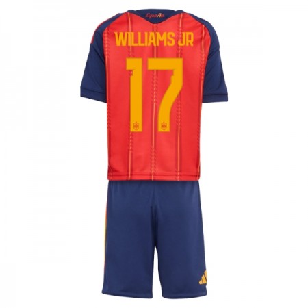 Espanja Williams JR 17 Lasten Koti Mm-Kisat 2026 - Jalkapallo Pelipaidat (S/S)