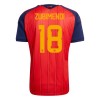 Espanja ZUBIMENDI 18 Koti Mm-Kisat 2026 - Jalkapallo Pelipaidat (S/S)