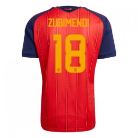 Espanja ZUBIMENDI 18 Koti Mm-Kisat 2026 - Jalkapallo Pelipaidat (S/S)